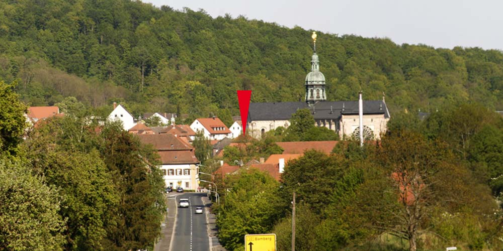 Lage in Bayern und Franken